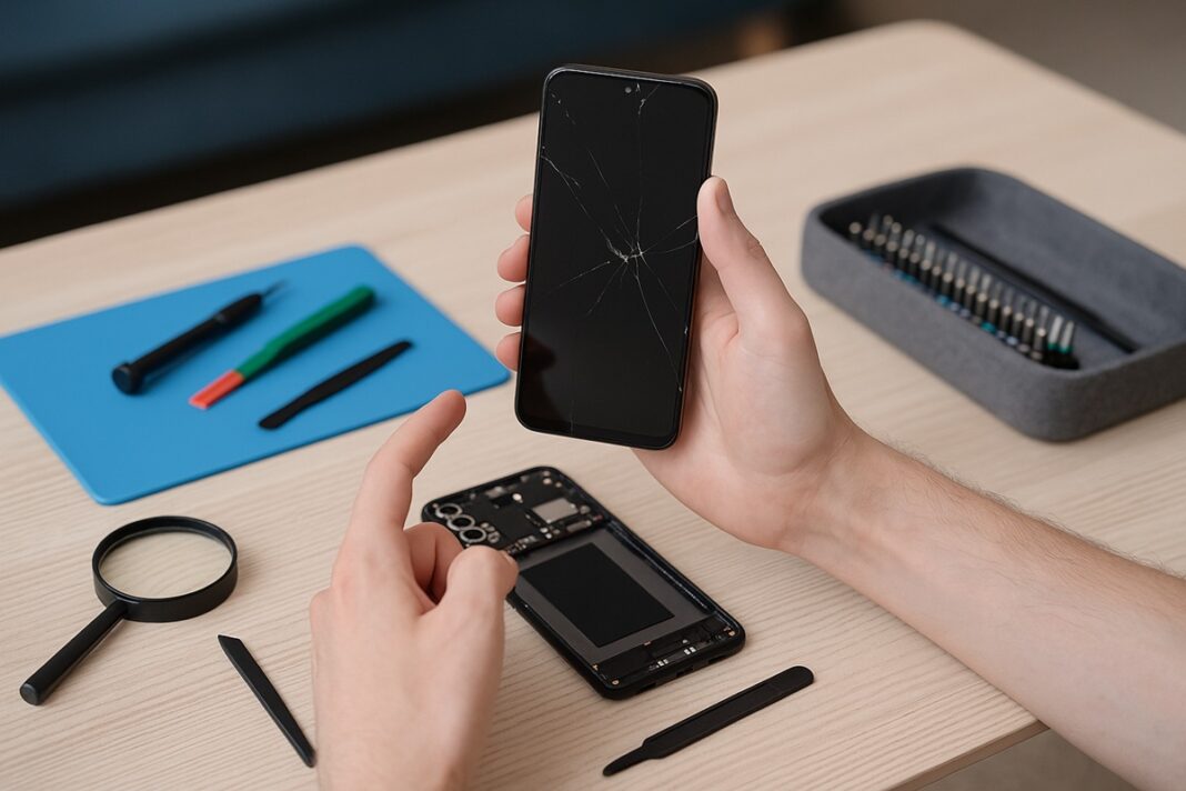 riparare cellulare rapidamente